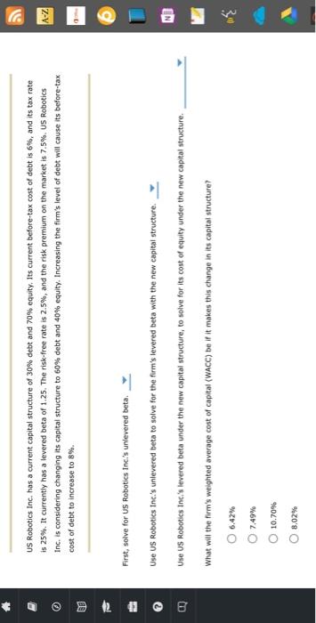 2 8 Review This Situation Transworld Consortium Corp Is Trying To Identify Its Optimal Capital Structure Transworld 3