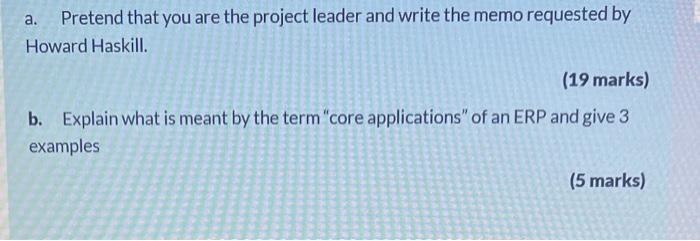 Question 2 John Thompson Is The Chief Information Officer Cio For An Organization Planning To Implement An Erp System 2