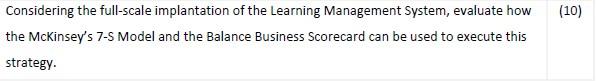Question 3 Marks 40 In This Question Students Are Expected To Propose Solutions To The Challenges Identified In The 2