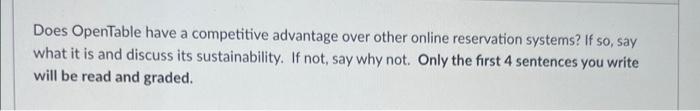 The Following Questions Refer To The Blog Post Is Opentable Worth It Read All The Questions Before You Start So You D 2