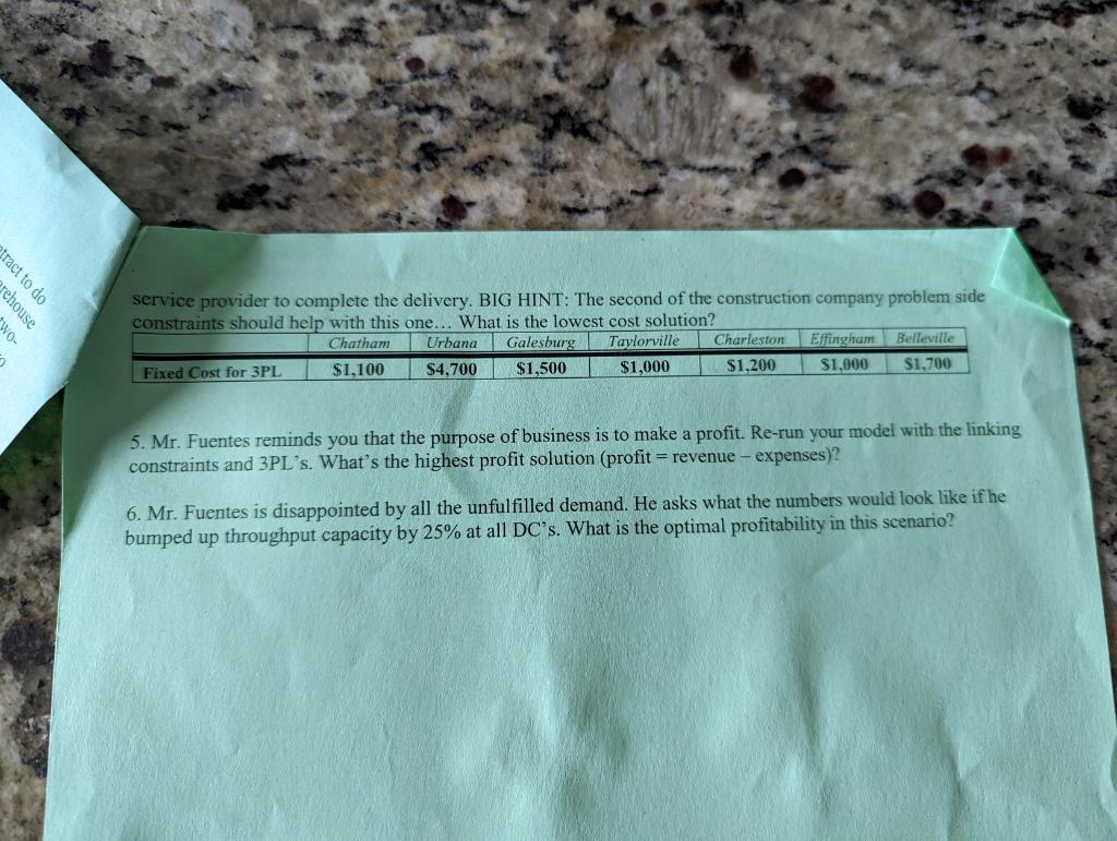 Hello Can You Please Answer 5 In Excel Using Solver 2