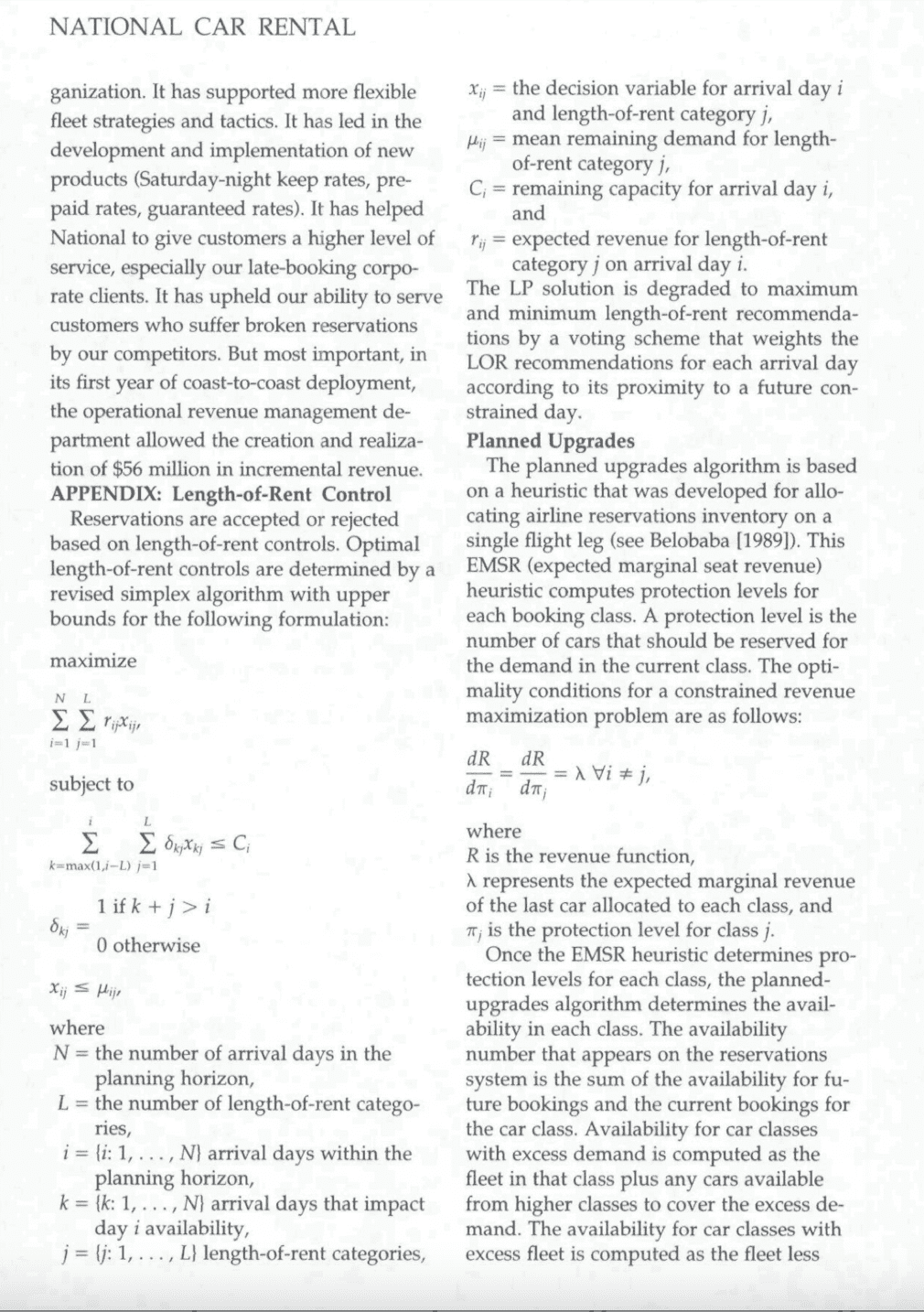 Use A Numerical Example To Illustrate How National Determines The Optimal Length Of Rent Control 1
