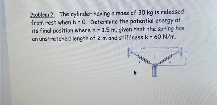 Problem 1 Two Blocks A And B Having Mass Of 30 Kg And 50 Kg Respectively Are Connected In A Pulley System As Shown D 2