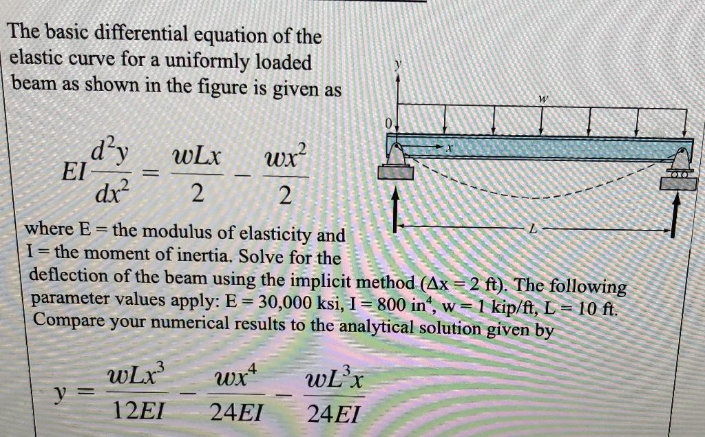 Derive A Numerical Method Formula And Write The Octave Code Using Euler S Method 1