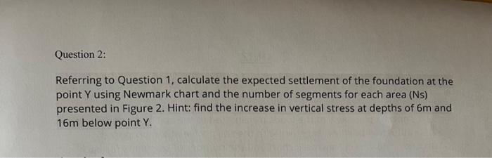 No 18 Ns 16 A 9 Quiz Question Figure 1 Shows A Plan View Of The Loads Transmitted To The Soil By A Raft Foundation Of 2