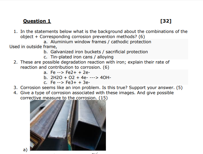 Question 1 32 1 In The Statements Below What Is The Background About The Combinations Of The Object Corresponding C 1