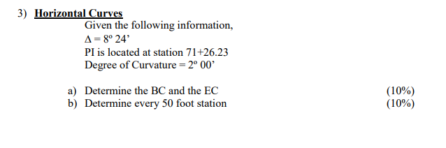 Please Answer All Parts 1
