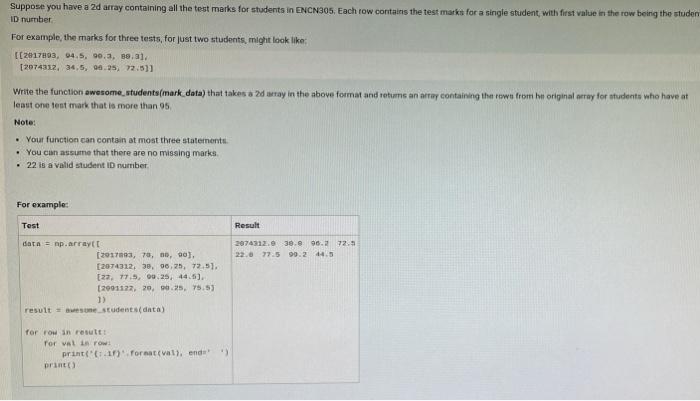 Rewrite The Following Function Using A While Loop Det Munched Values Mysterious For A While Value Linit 40 Result D 2