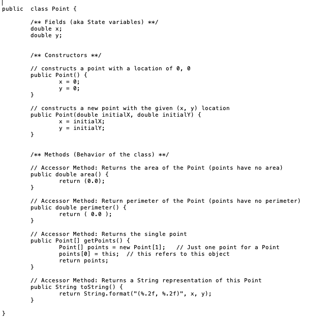 Csci 161 Lab 10 Shapes Objectives The Objectives Of This Lab Are To Reinforce And Help Teach Overview In This Lab 1
