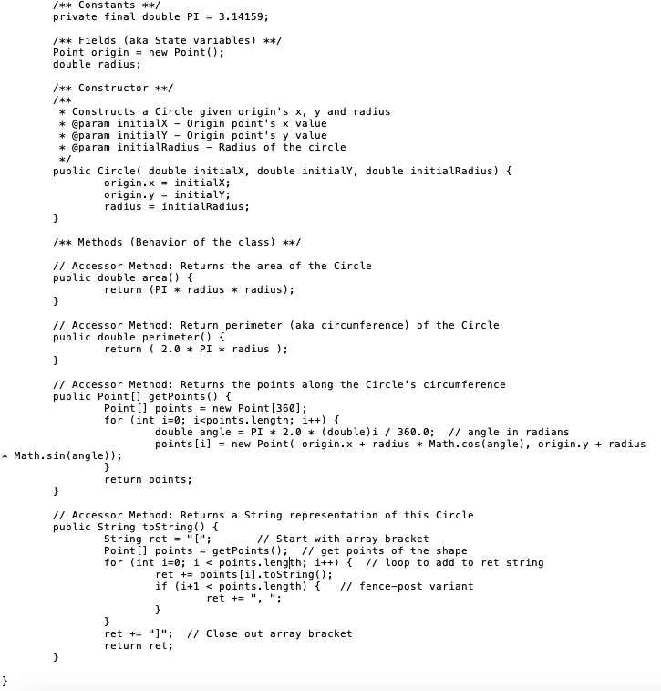 Csci 161 Lab 10 Shapes Objectives The Objectives Of This Lab Are To Reinforce And Help Teach Overview In This Lab 2