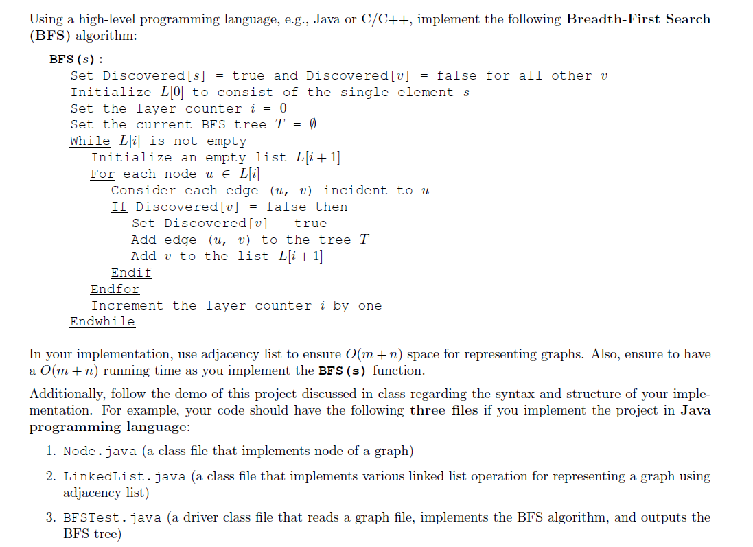In Java Must Include 3 Files Like Mentioned Stop Copying The Answer Provided In The Link Below Another R 1