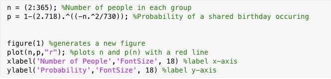 Assessment Requirements For This Part Of The Project You Re Required To Simulate The Birthday Scenario Call Your Func 3