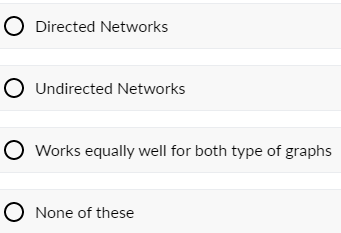 Page Rank Works Well For 1