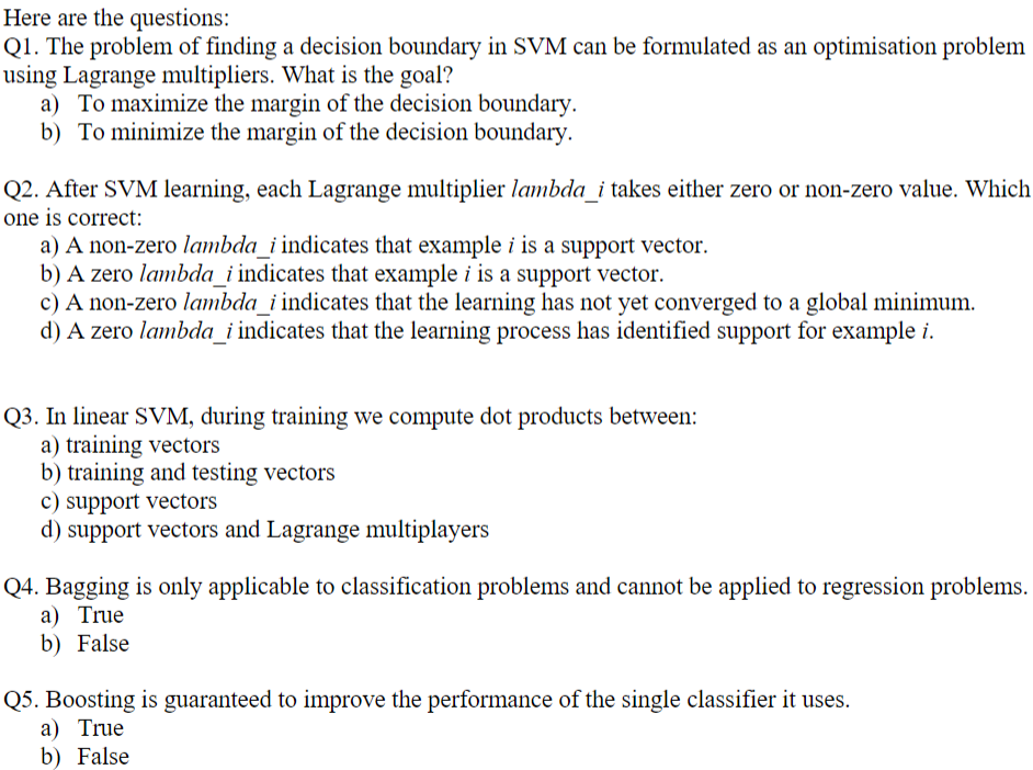 Multiple Choice 1