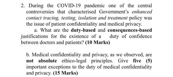 2 During The Covid 19 Pandemic One Of The Central Controversies That Characterised Government S Enhanced Contact Tracin 1