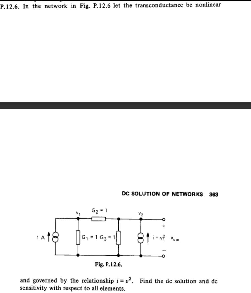 Subject Computer Methods For Circuit Analysis And Design 1