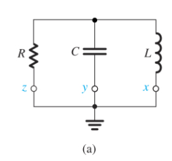 14 47 For The Resonator In Fig 14 18 A Let Node Y Be Lifted From Ground If A Signal Source V Is Connected To Node Y 2