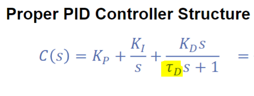 For The Transfer Function Below What Is The Value Of Td Shown In Yellow For The Pid Controller 2
