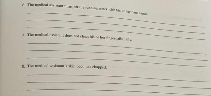 Need Help On A And B Thank You B Hand Washing 2