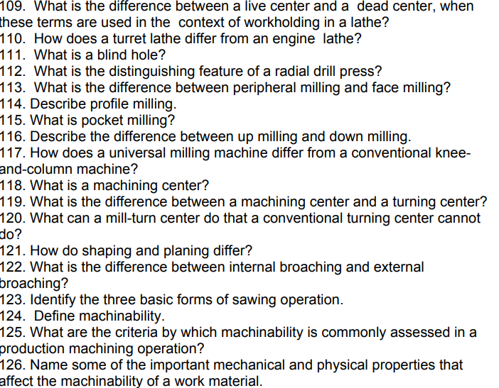 109 What Is The Difference Between A Live Center And A Dead Center When These Terms Are Used In The Context Of Workhol 1