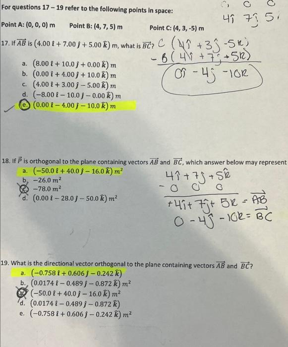 What Is A Possible Angle For 8 Given 0x 60 And 0 60 C 41 73 51 For Questions 17 19 Refer To The Following Poin 3