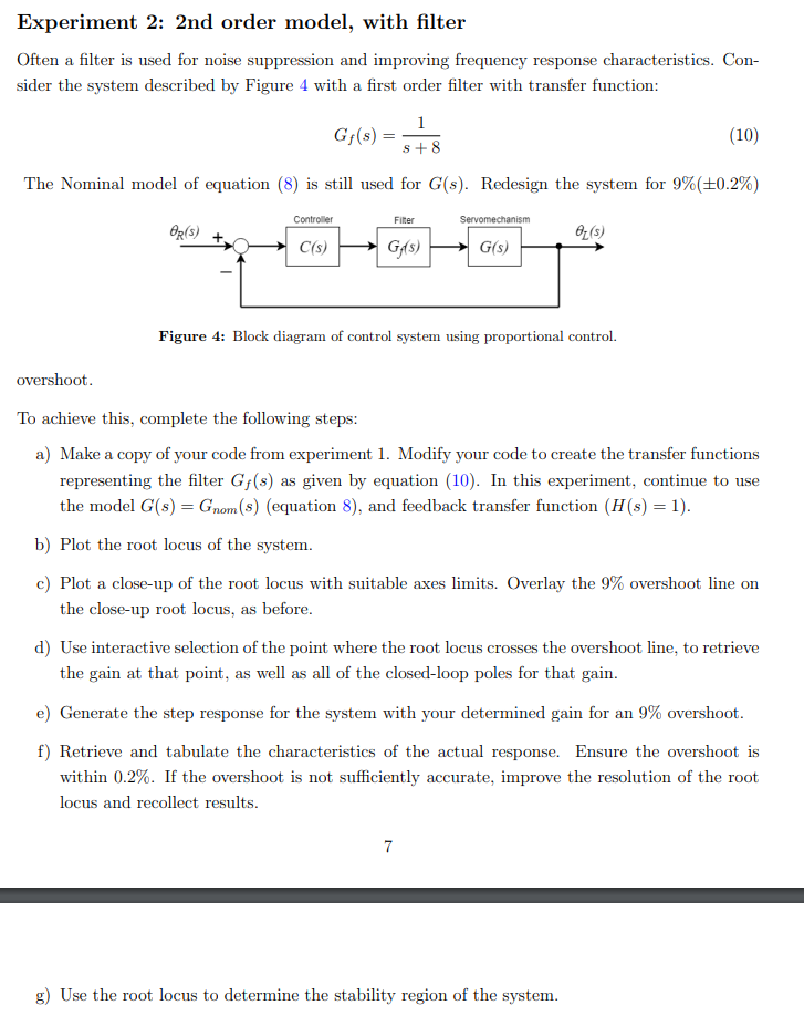How Do You Do These Experiments Using Matlab 7