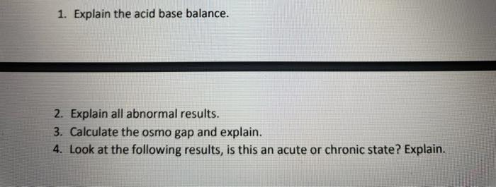 Case Study 11 20 Years Old Emergency Correlate The Bg Results As Arterial Not Venous Phvt Hven Pco2v Hcojv Navt Kvt Cl 3