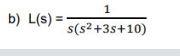 For The L S Functions Below Determine The Asymptotes The Arrival And Departure Angles At Any Complex Zero Or Pole And 2