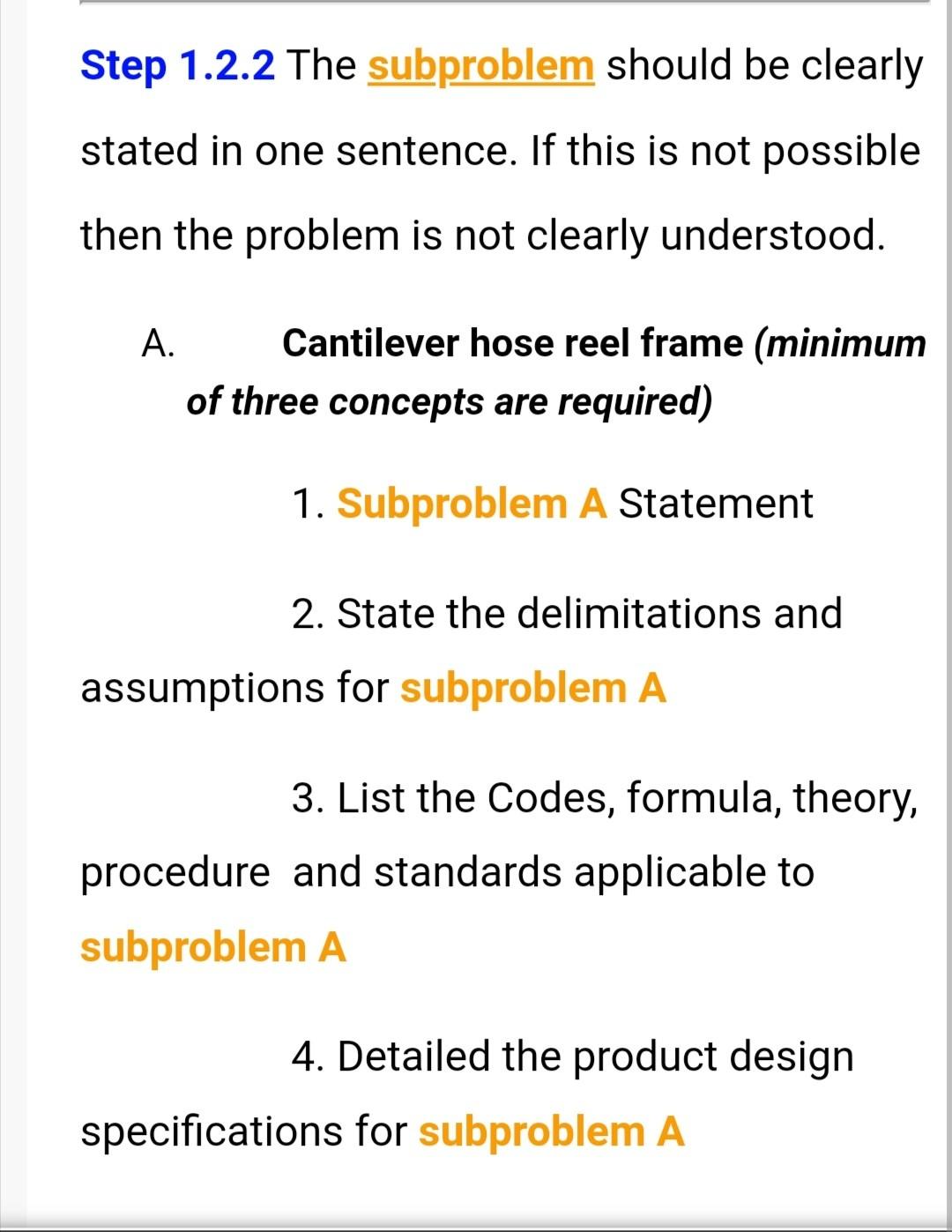The Students Must Design A Cantilever Hose Reel Frame With Spur Gear System Power By Human Hand The Speed Torque And D 4