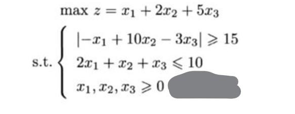 Solve This Integer Programming Problem Where X1 X2 X3 Are All Integer 1