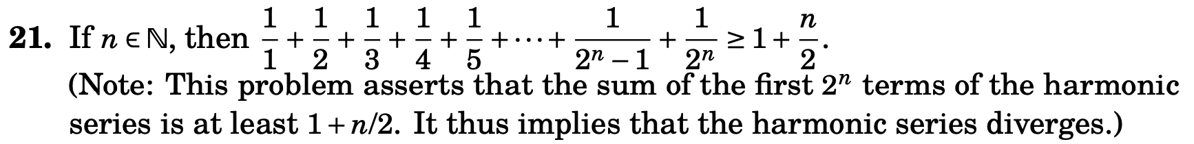 Please Prove By Induction 1
