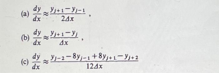 Repeat Q1 With Ax 0 05 0 025 0 0123 And Determine Whether The Convergence With Ax Is Consistent With The Leading Term 2