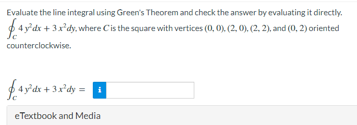 Use Green S Theorem To Find The Work Done By The Force Field F X Y Yi Xj On A Particle That Moves Along The Stat 2