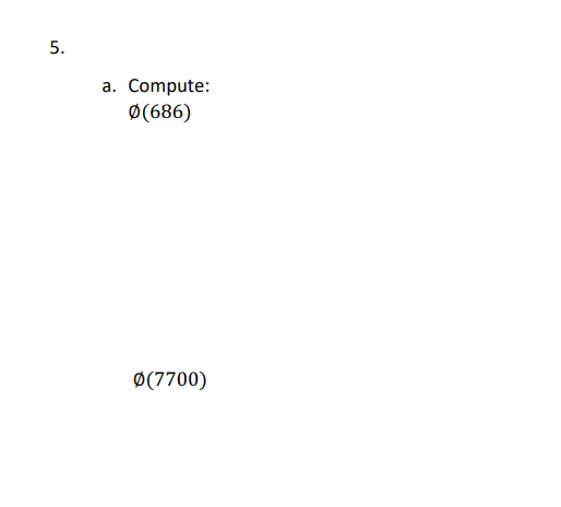 5 A Compute O 686 O 7700 1