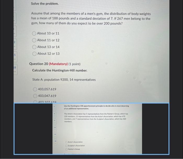Question Subject Oranizing Visualizing Dataquantative Reasoning Please Attach Correct Answer I Keep Getting Wrong 1