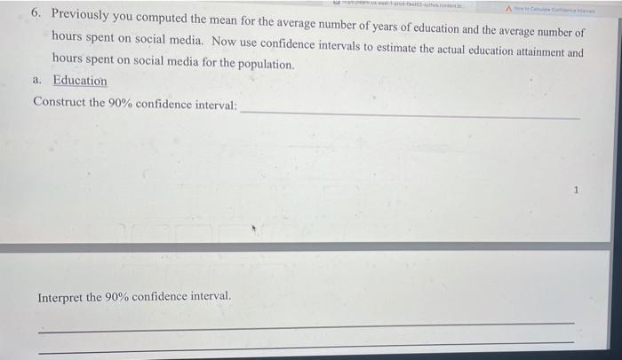 Education Y 13 70 S 2 27 Hours Spent On Social Media Y 2 60 S 1 34 Case 1 2 3 4 5 6 7 8 9 10 11 12 13 14 15 3