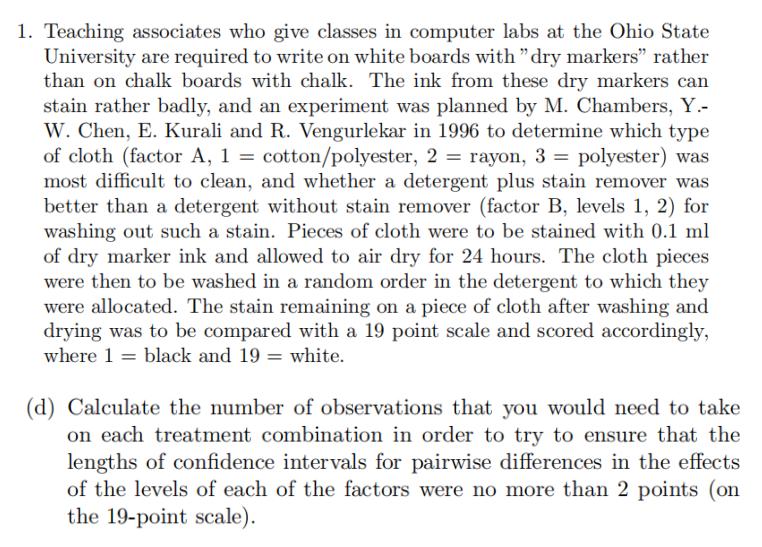1 Teaching Associates Who Give Classes In Computer Labs At The Ohio State University Are Required To Write On White Boa 1