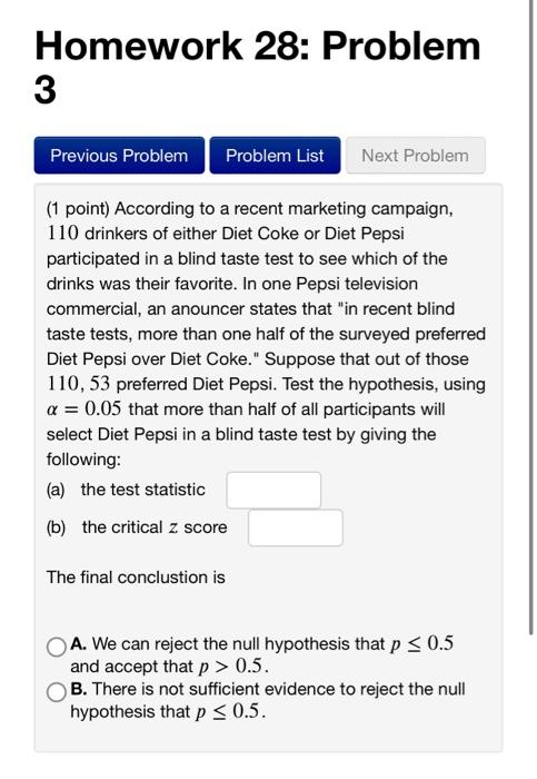 Homework 28 Problem 2 Previous Problem Problem List Next Problem 1 Point A Recent Poll Of 2000 Randomly Selected 18 2 2