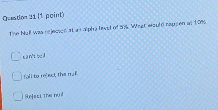 Question 16 1 Point The Table Below Summarizes The Iq Summary Of 2 Groups Group 1 Control And Group 2 Given A Pill Bef 16