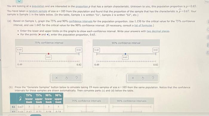 Exp You Are Looking At A Population And Are Interested In The Proportion P That Has A Certain Characteristic Unknown To 1