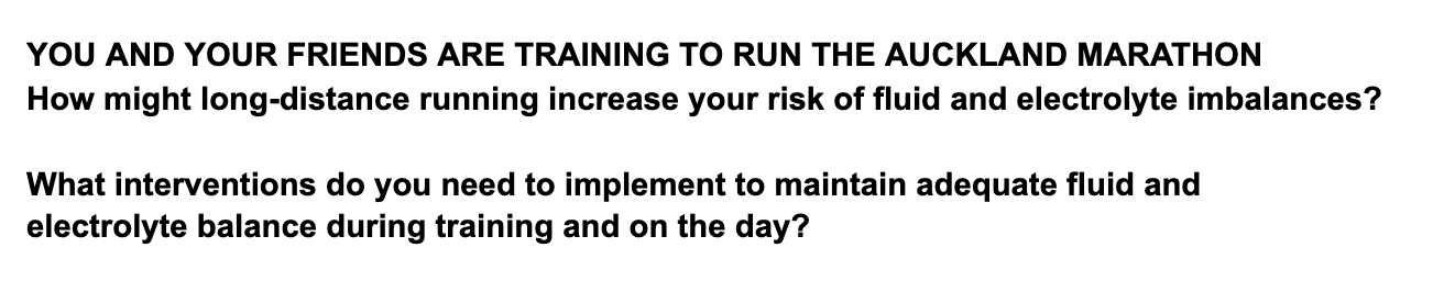 You And Your Friends Are Training To Run The Auckland Marathon How Might Long Distance Running Increase Your Risk Of Flu 1