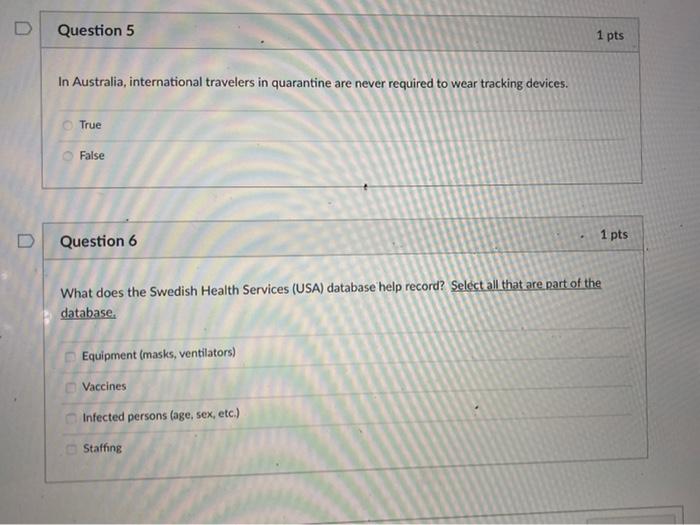 Choose The Correct Term For Each Pandemic Strategy Using Tools To Restrict Spread Of Infections Quarantine Restricting 2