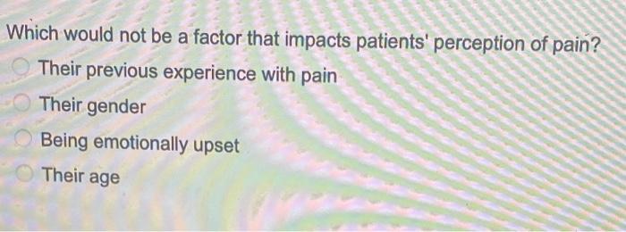 The Patient Is Having Pain To Appropriately Assess Which Should The Nurse Include Select All That Apply Quality Dru 4