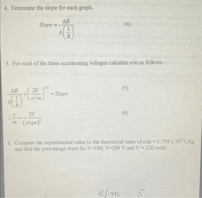 Analysis For Calculating E M 1 Calculate B From Equation 2 For Each Value Of I 2 Solve Equation 1 For B As A F 2