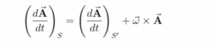 D Show That To First Order In W The Velocity Of The Object In A Rotating Frame Is V T S Gt2 Vs 0 X Gt 2 2 2