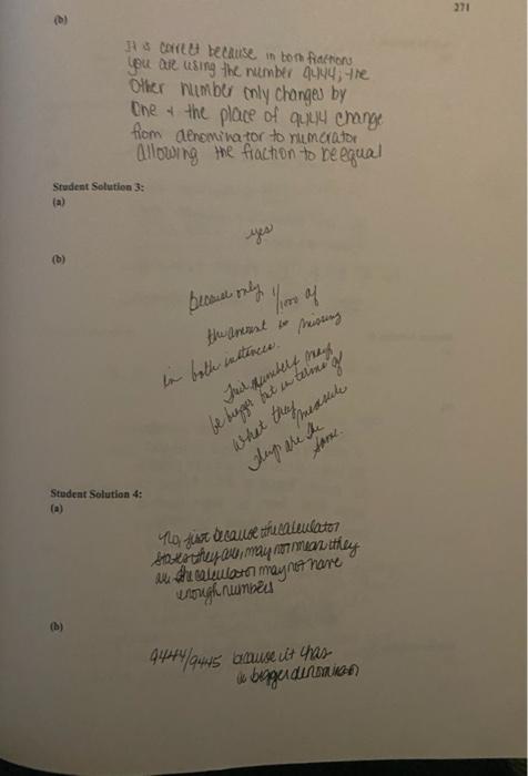 8 6 Analysis Of Student Work This Section Contains A Problem Situation Posed To Middle School Students Involving Their U 3