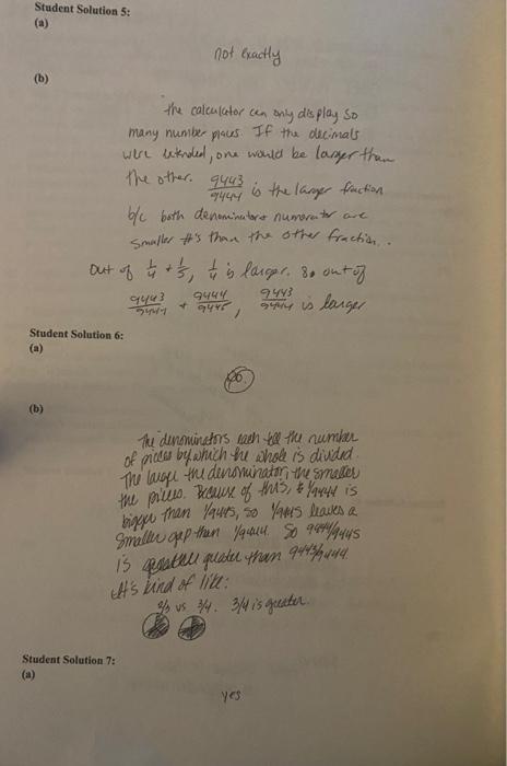 8 6 Analysis Of Student Work This Section Contains A Problem Situation Posed To Middle School Students Involving Their U 4