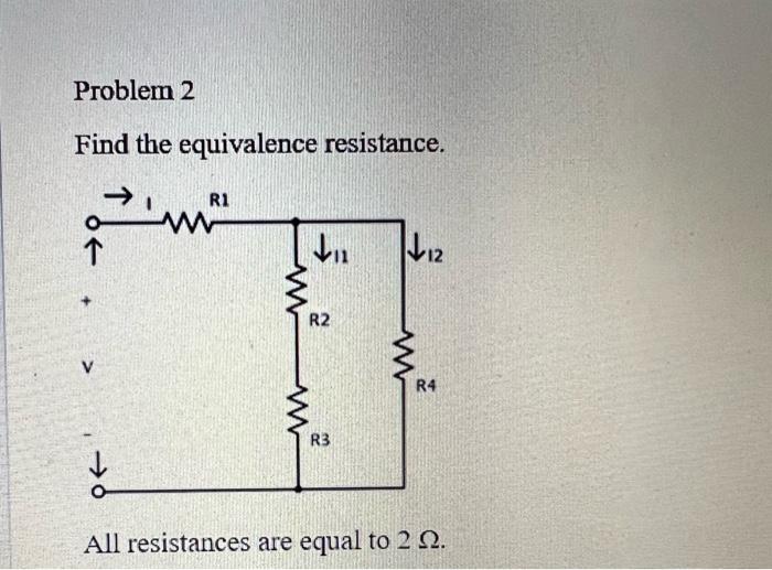 All Resistances Are Equal To 2 Ohms Show All Work Step By Step 1