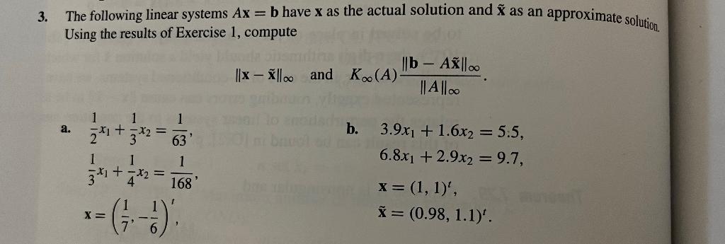 Please Write This In Jupiter Notebook Solve The 3b One 1