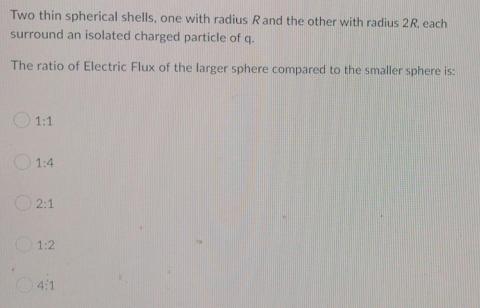 Charge Is Distributed Uniformly On The Surface Of A Spherical Nonconducting Shell A Point Particle With Charge Q Is Ins 2